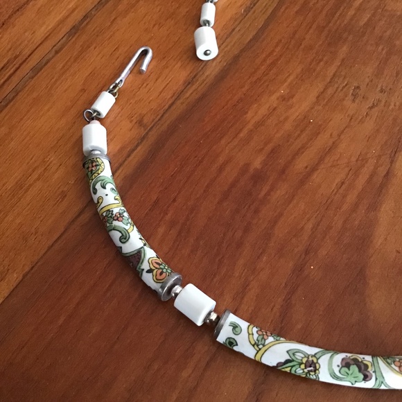 Vintage Choker Bead Necklace Adjustable Length Japan - Picture 5 of 12